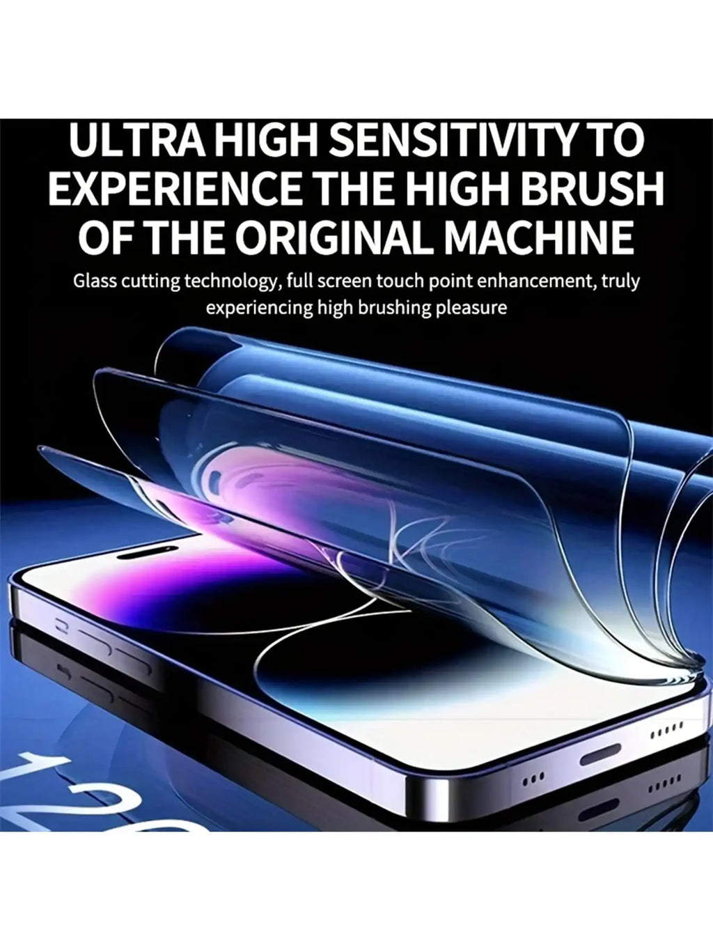 4x iPhone Panzerfolie – 9D Schutzglas, Kratzfest & Blasenfrei
