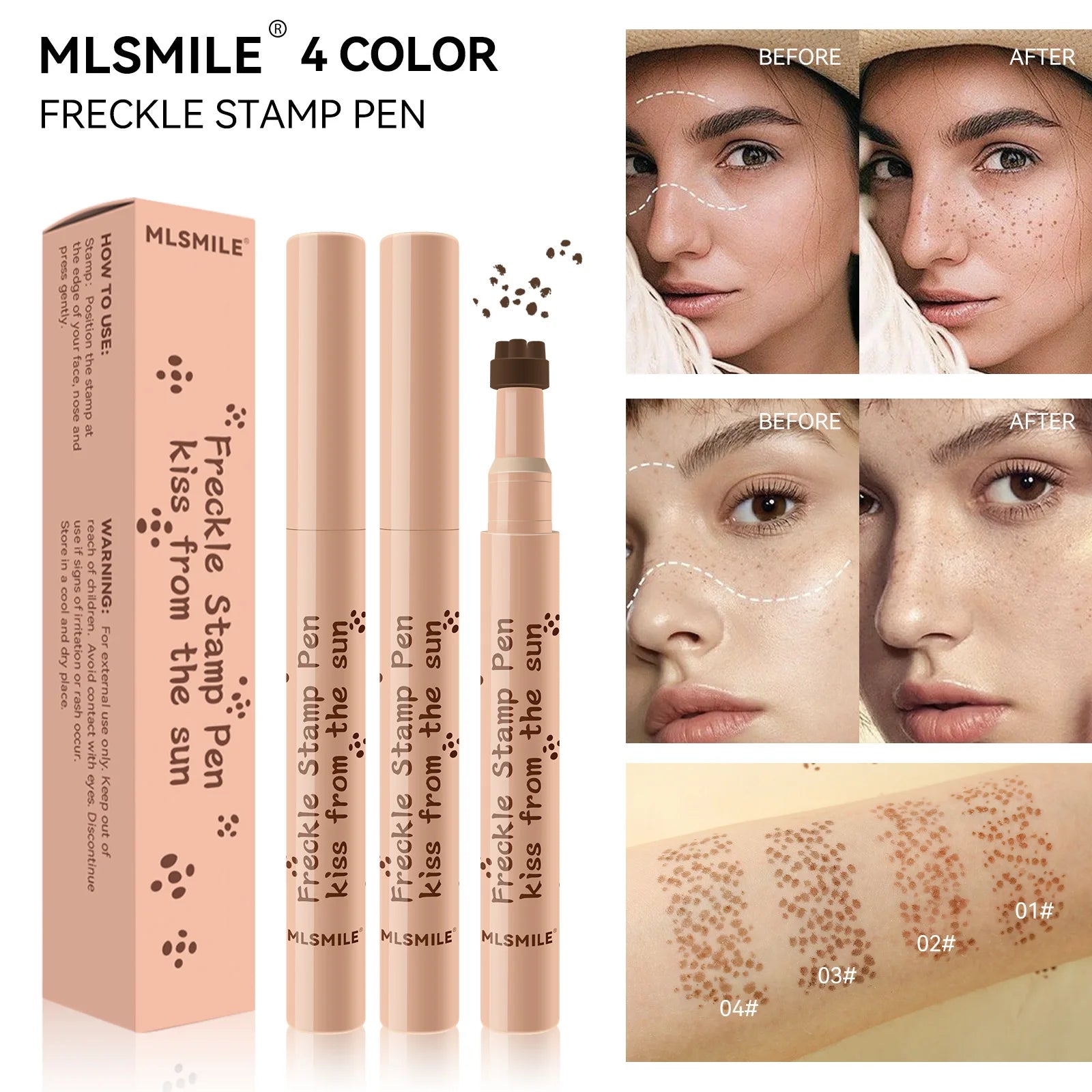 SunKiss Pen™ – Natürliche Sommersprossen in Sekunden